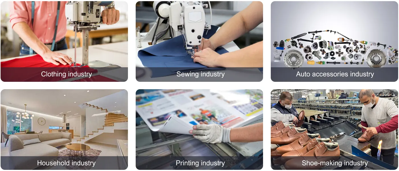 Icutmaster straight knife cutting machines in real application scenarios